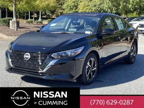 Black 2025 Nissan Sentra SV for sale in Cumming, GA
