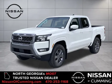White 2025 Nissan Frontier SV for sale in Cumming, GA