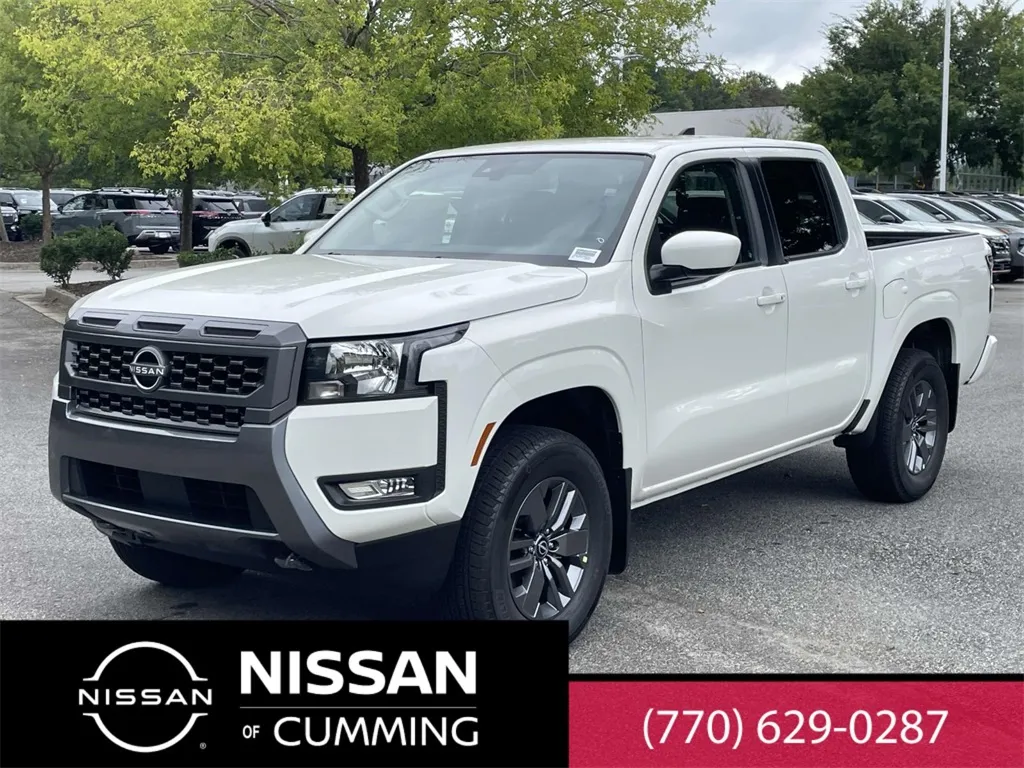 White 2025 Nissan Frontier SV for sale in Cumming, GA
