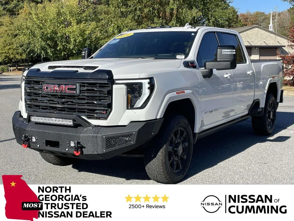 White 2024 GMC Sierra 2500HD AT4 for sale in Cumming, GA