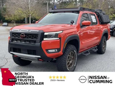 Orange 2025 Nissan Frontier PRO-4X for sale in Cumming, GA