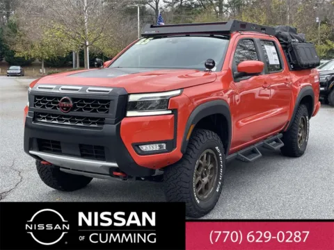 Orange 2025 Nissan Frontier PRO-4X for sale in Cumming, GA