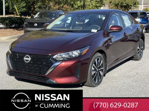 Red 2025 Nissan Sentra SV for sale in Cumming, GA