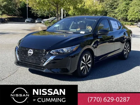 Black 2025 Nissan Sentra SV for sale in Cumming, GA