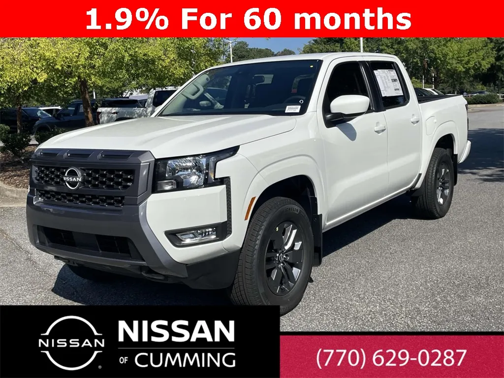 White 2025 Nissan Frontier SV for sale in Cumming, GA
