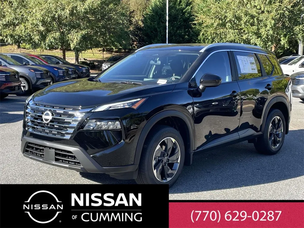 Black 2026 Nissan Rogue SV for sale in Cumming, GA