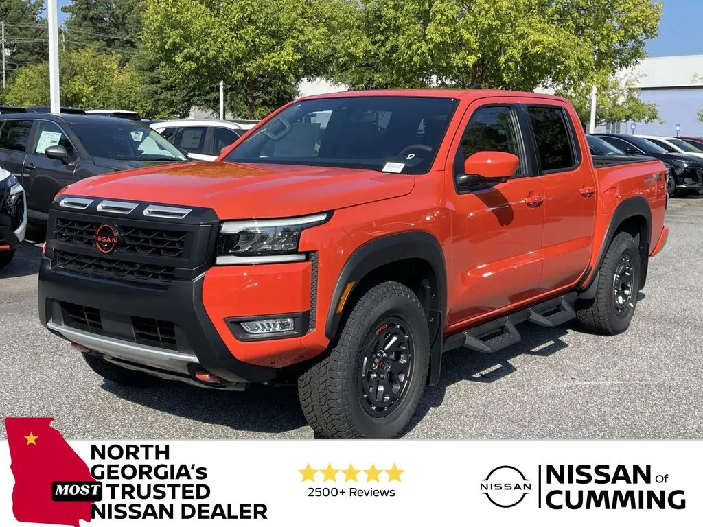 Orange 2026 Nissan Frontier PRO-4X for sale in Cumming, GA