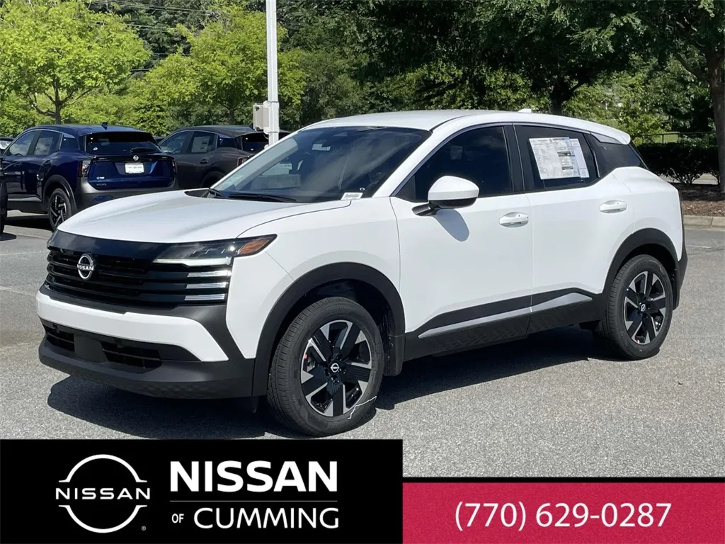 White 2025 Nissan Kicks SV for sale in Cumming, GA