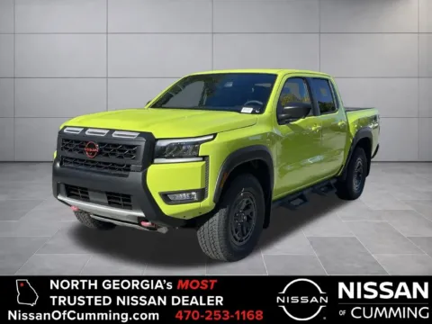 Yellow 2026 Nissan Frontier PRO-4X for sale in Cumming, GA