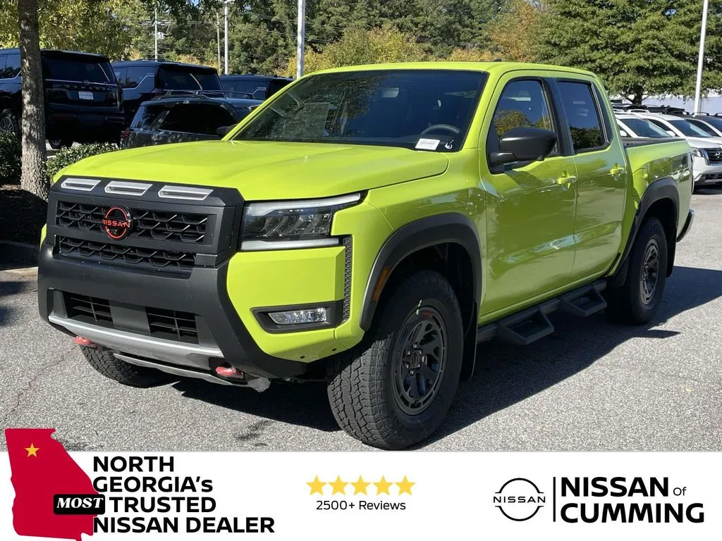 Yellow 2026 Nissan Frontier PRO-4X for sale in Cumming, GA