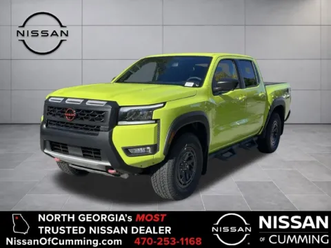 Yellow 2026 Nissan Frontier PRO-4X for sale in Cumming, GA