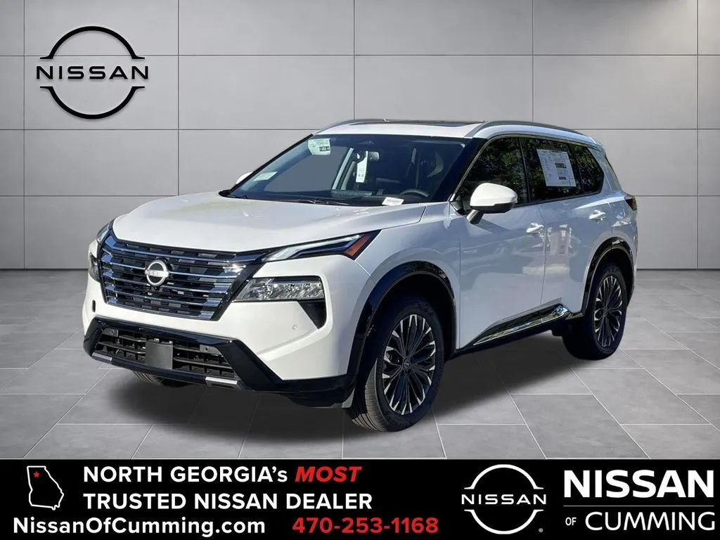 White 2026 Nissan Rogue Platinum for sale in Cumming, GA