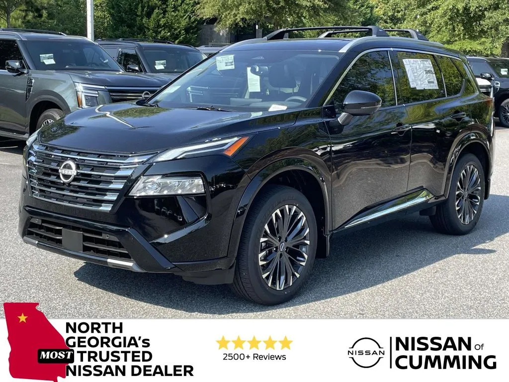 Black 2026 Nissan Rogue Platinum for sale in Cumming, GA
