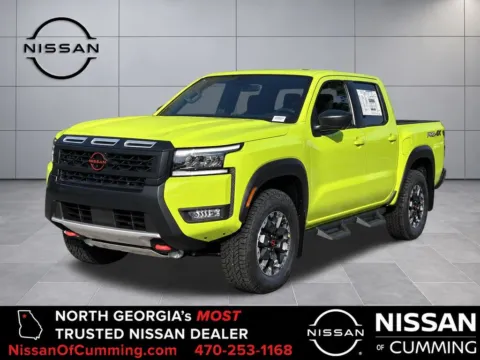 Yellow 2026 Nissan Frontier PRO-4X for sale in Cumming, GA
