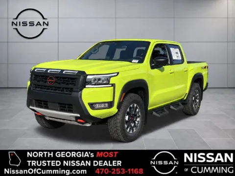 Yellow 2026 Nissan Frontier PRO-4X for sale in Cumming, GA
