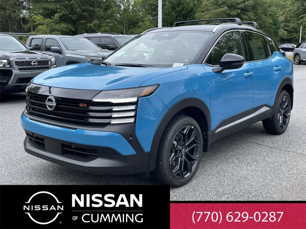 Blue 2026 Nissan Kicks SR for sale in Cumming, GA