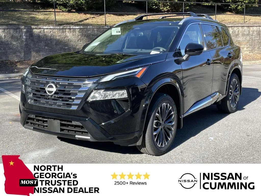 Black 2026 Nissan Rogue Platinum for sale in Cumming, GA