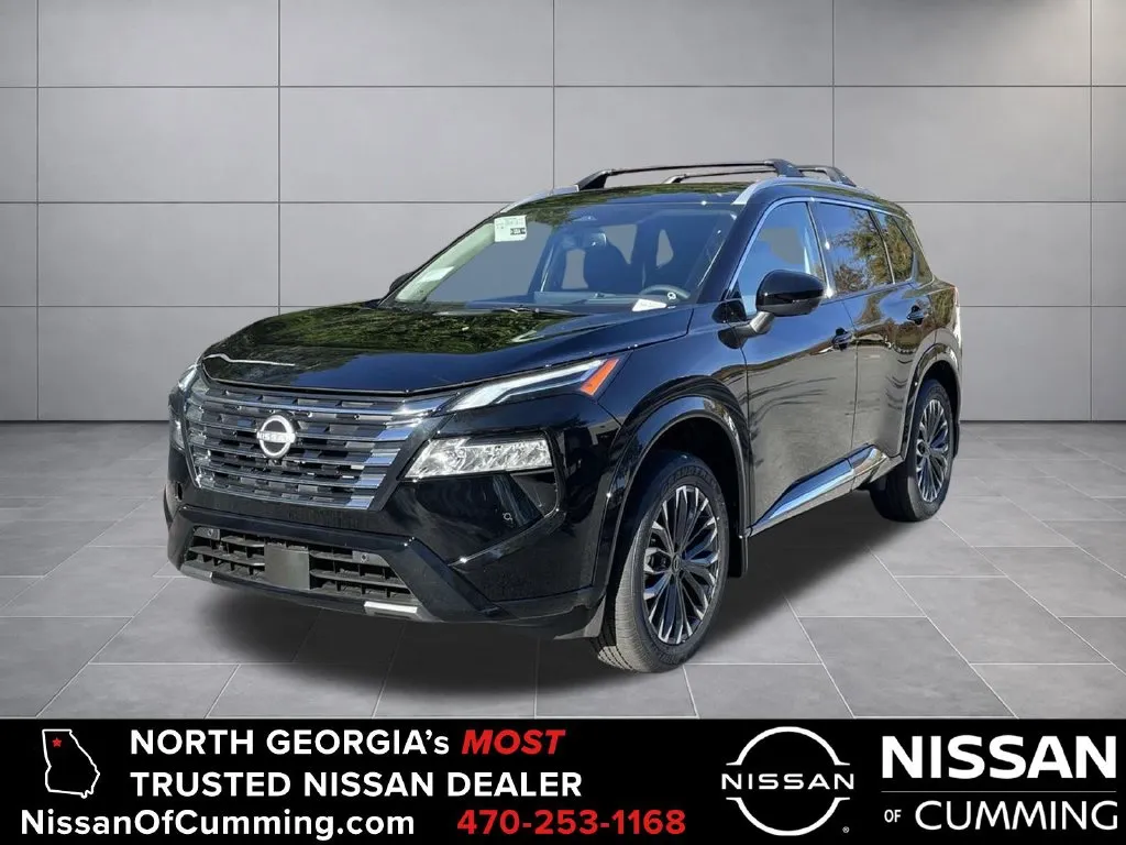 Black 2026 Nissan Rogue Platinum for sale in Cumming, GA
