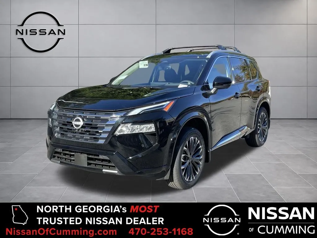 Black 2026 Nissan Rogue Platinum for sale in Cumming, GA