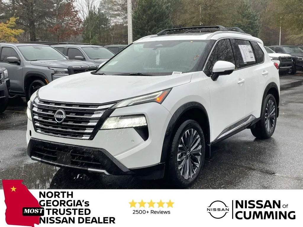 White 2026 Nissan Rogue Platinum for sale in Cumming, GA