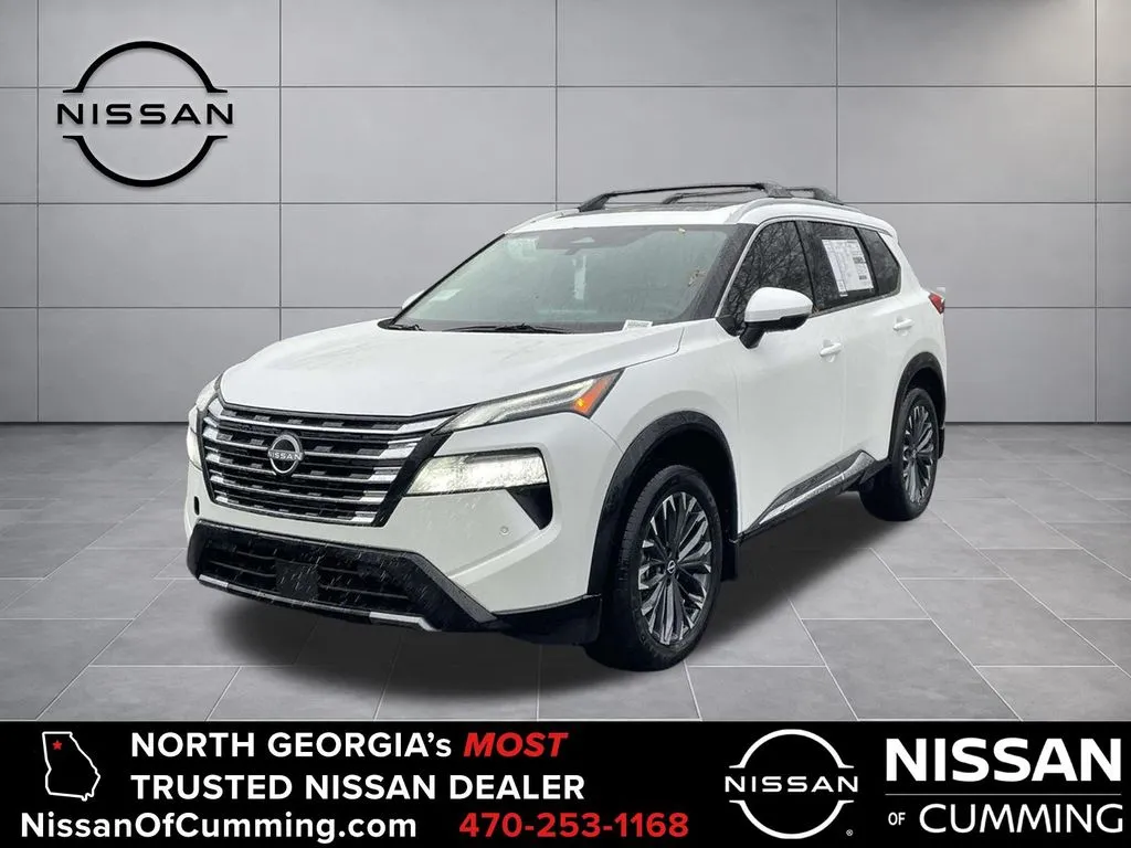 White 2026 Nissan Rogue Platinum for sale in Cumming, GA