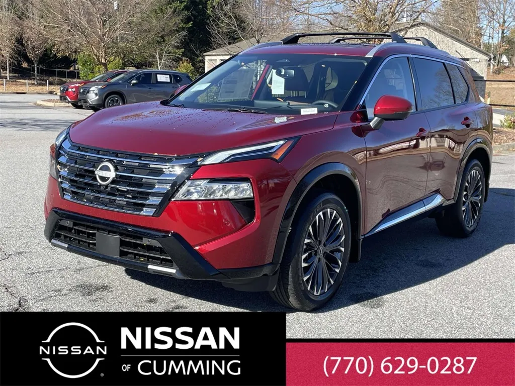 Red 2026 Nissan Rogue Platinum for sale in Cumming, GA