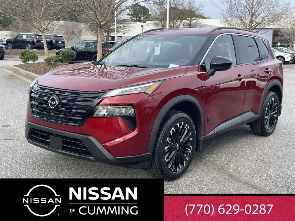 Red 2026 Nissan Rogue SV for sale in Cumming, GA