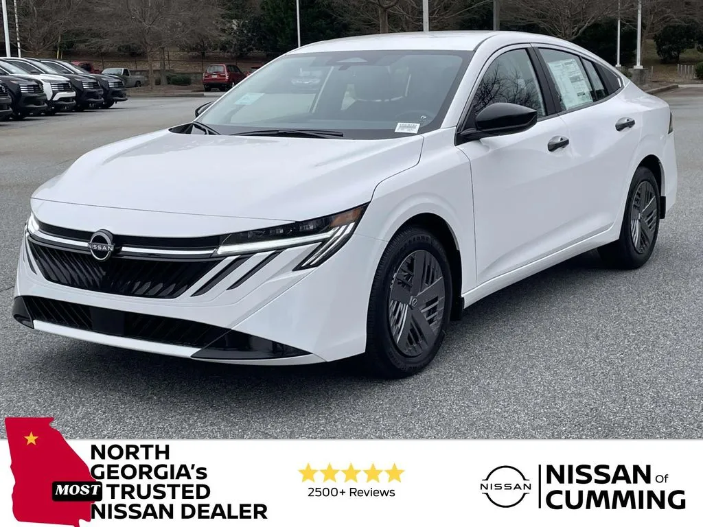 White 2026 Nissan Sentra S for sale in Cumming, GA