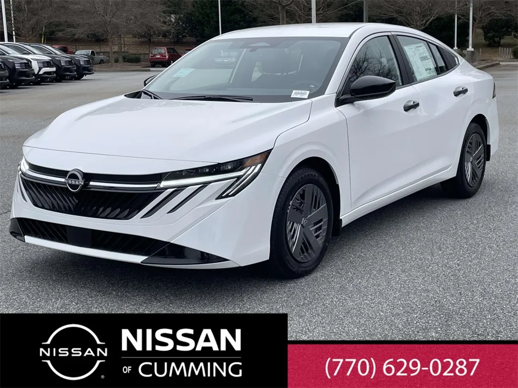 White 2026 Nissan Sentra S for sale in Cumming, GA