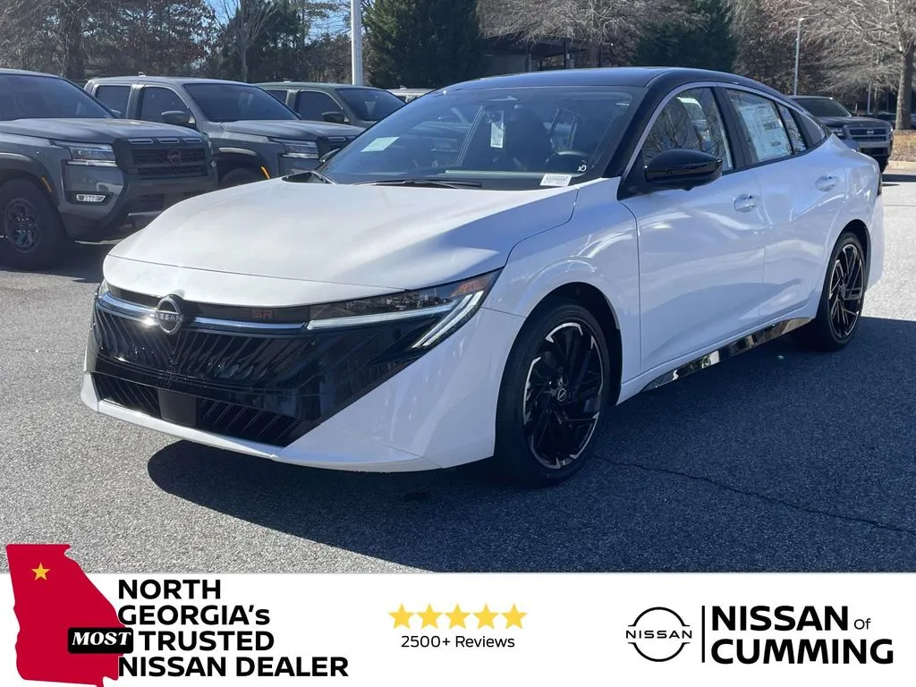 White 2026 Nissan Sentra SR for sale in Cumming, GA