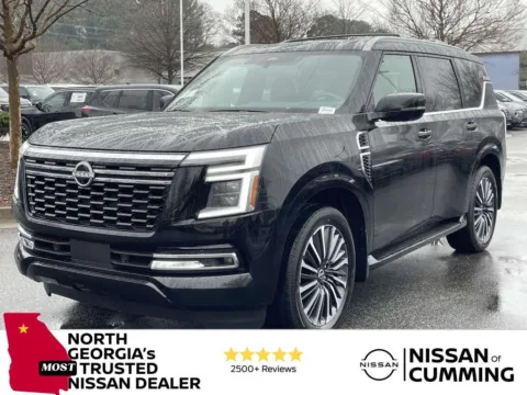 Black 2026 Nissan Armada Platinum Reserve for sale in Cumming, GA
