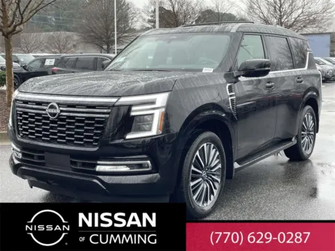 Black 2026 Nissan Armada Platinum Reserve for sale in Cumming, GA