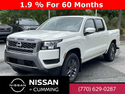 White 2025 Nissan Frontier SV for sale in Cumming, GA