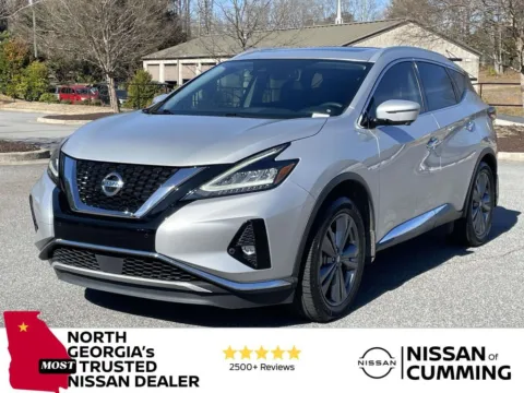 Silver 2021 Nissan Murano Platinum for sale in Cumming, GA