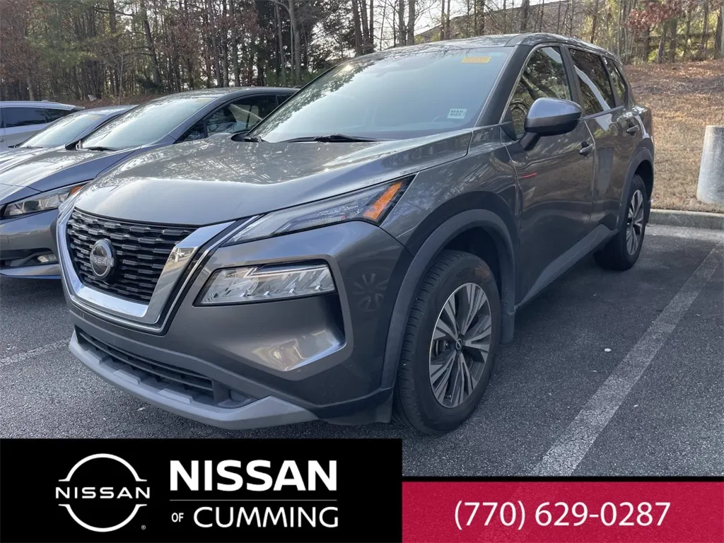 Gray 2022 Nissan Rogue SV for sale in Cumming, GA