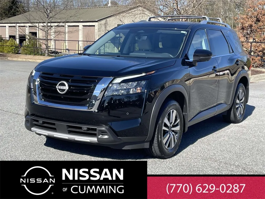Black 2025 Nissan Pathfinder SL for sale in Cumming, GA