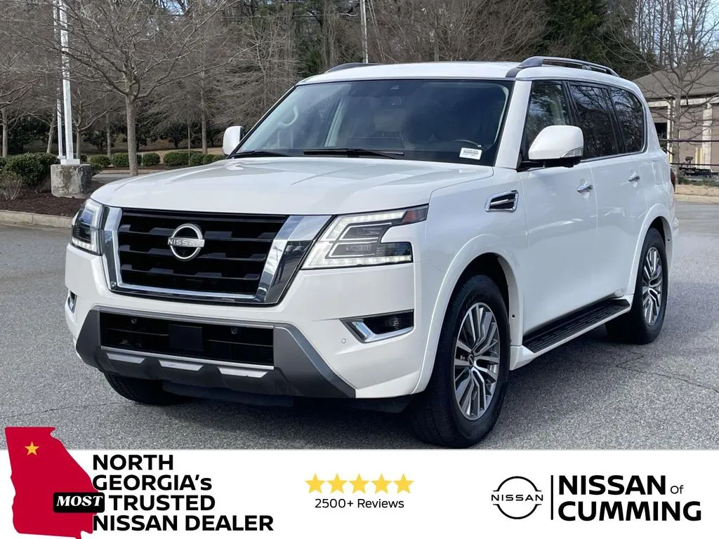 White 2023 Nissan Armada SL for sale in Cumming, GA