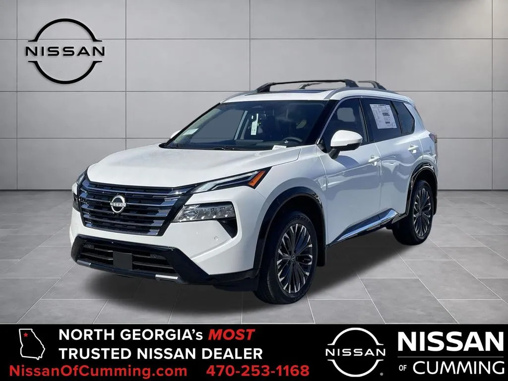 White 2026 Nissan Rogue Platinum for sale in Cumming, GA