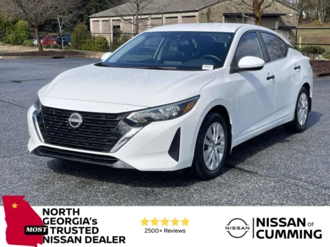 White 2025 Nissan Sentra S for sale in Cumming, GA