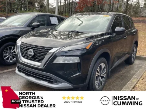 Black 2023 Nissan Rogue SV for sale in Cumming, GA