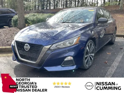 Blue 2021 Nissan Altima 2.5 SR for sale in Cumming, GA