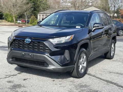 Black 2024 Toyota RAV4 Hybrid XLE for sale in Cumming, GA