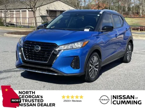 Black 2021 Nissan Kicks SV for sale in Cumming, GA