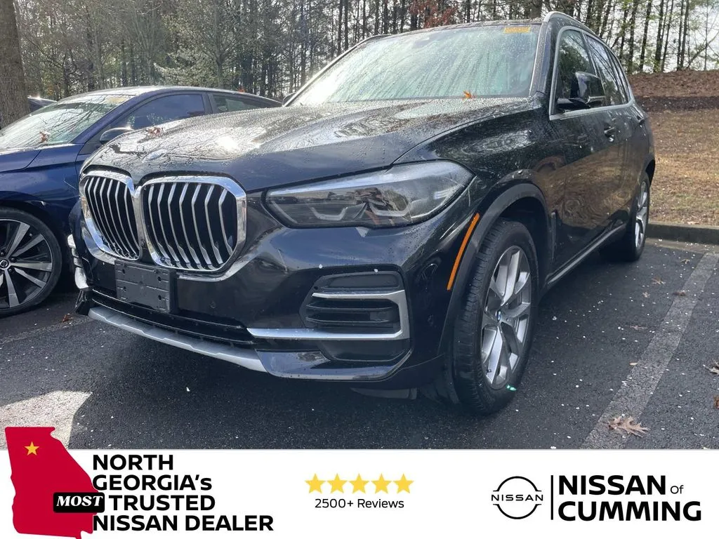 Black 2022 BMW X5 xDrive40i for sale in Cumming, GA
