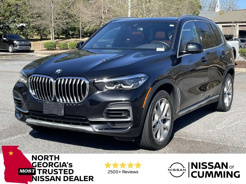 Black 2022 BMW X5 xDrive40i for sale in Cumming, GA