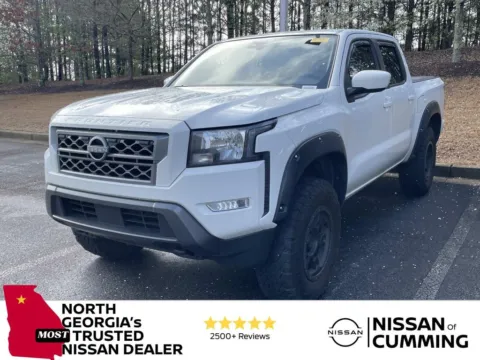 White 2024 Nissan Frontier SV for sale in Cumming, GA