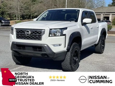 White 2024 Nissan Frontier SV for sale in Cumming, GA