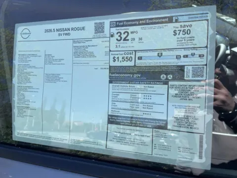 More photos of 2026 Nissan Rogue SV at Nissan Of Cumming, GA