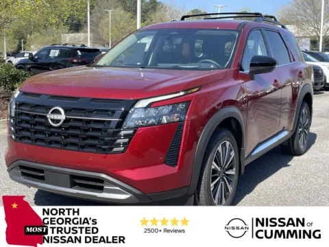 Red 2026 Nissan Pathfinder Platinum for sale in Cumming, GA