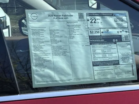 Another view of 2026 Nissan Pathfinder Platinum for sale in Cumming, GA at Nissan Of Cumming